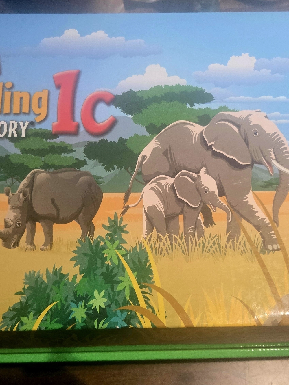 Kids Wildlife Puzzle Book - Green and Multicolor
